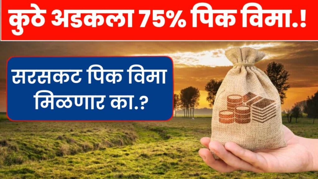 Crop Insurance scheme money